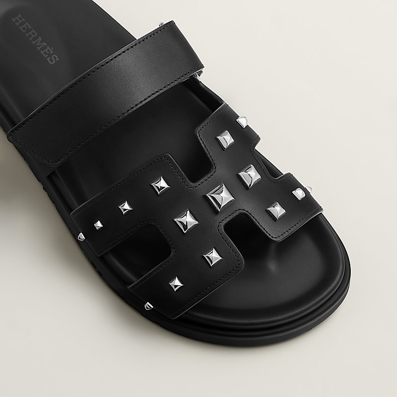 サンダル 《シプレ》 - ブラック | Hermès - エルメス-公式サイト